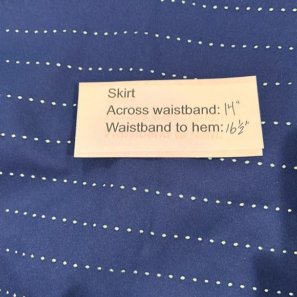 Lady Hagen Golf Skort Skirt Size 2 Tennis Active Blue Mint - Picture 6 of 12